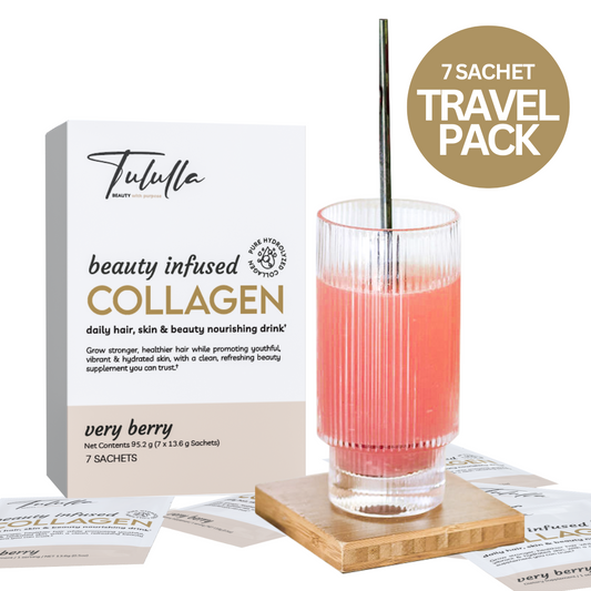 beauty infused COLLAGEN travel pack of 7 sachets